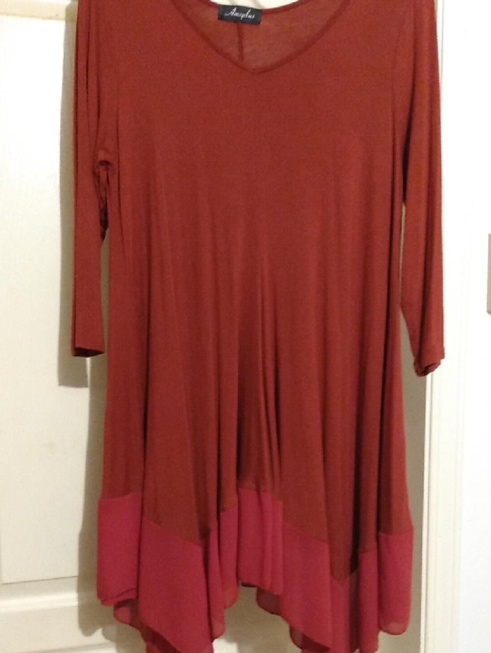 Deep Red Swingdress